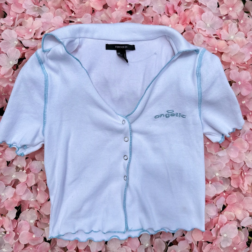 Angelic Crop Top